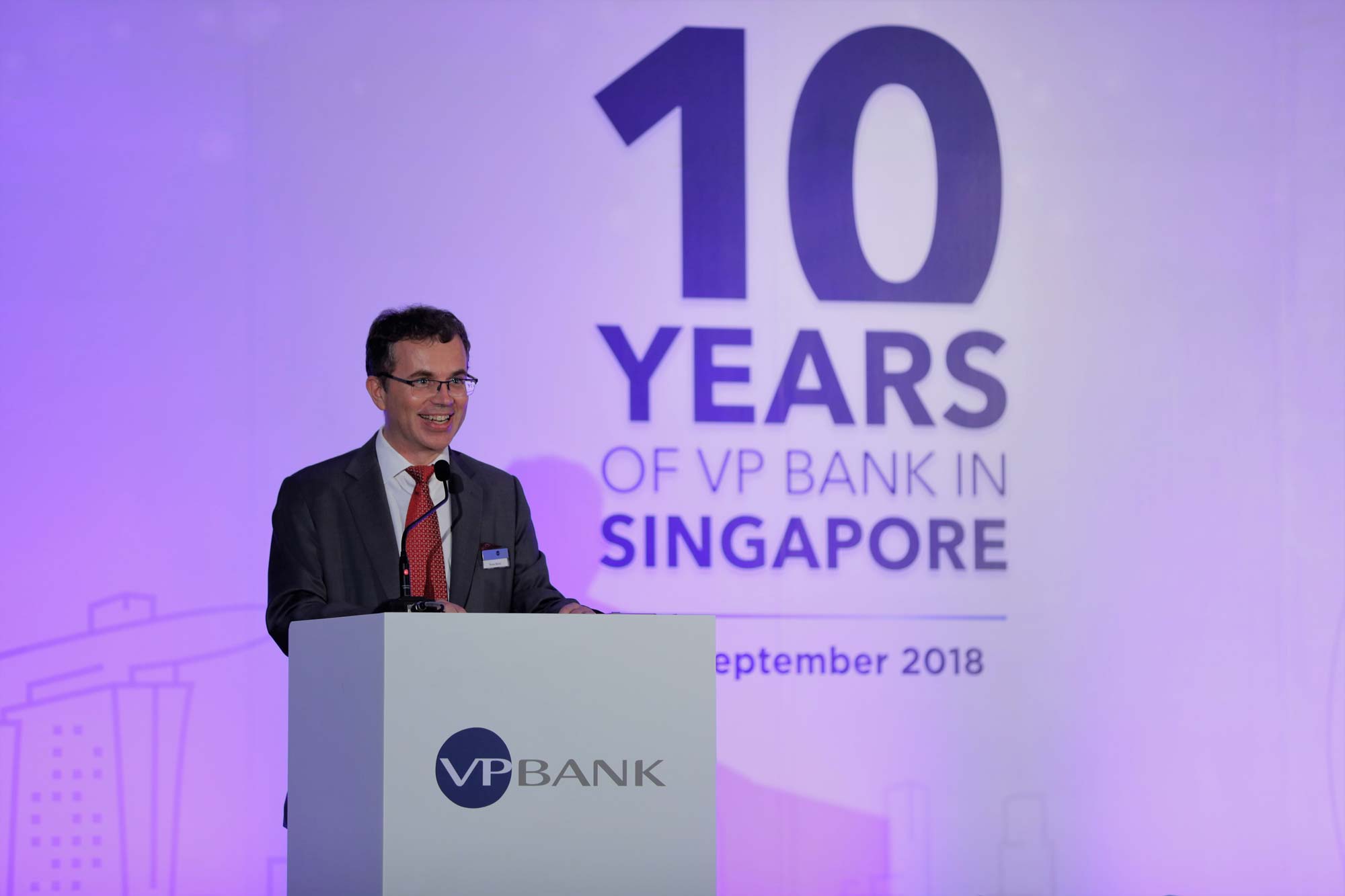 Bruno Morel, CEO, VP Bank Ltd Singapore Branch